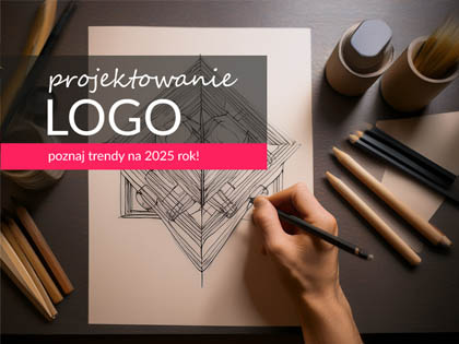Projektowanie logo i&nbsp;trendy wyznaczające jego kierunek w&nbsp;2025 roku.