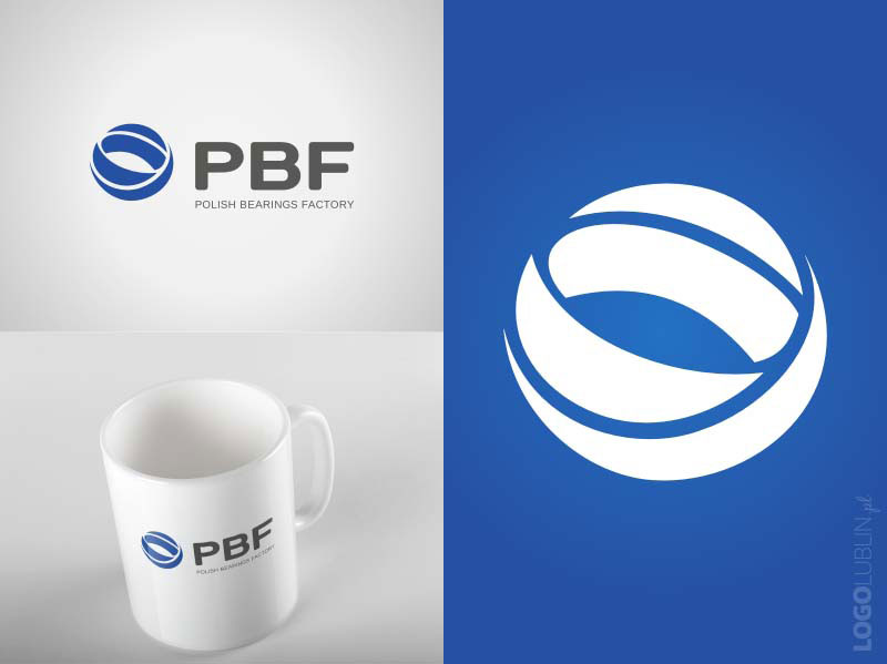 Rewitalizacja logo dla fabryki Polish Bearing Factory