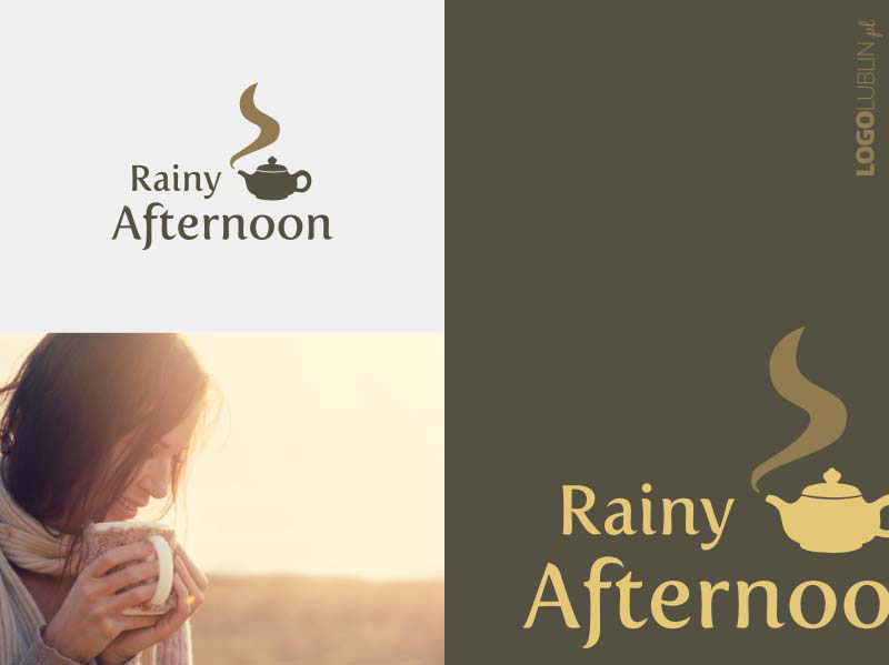 Zaprojektowanie logo dla restauracji i kawiarni Rainy Afternoon