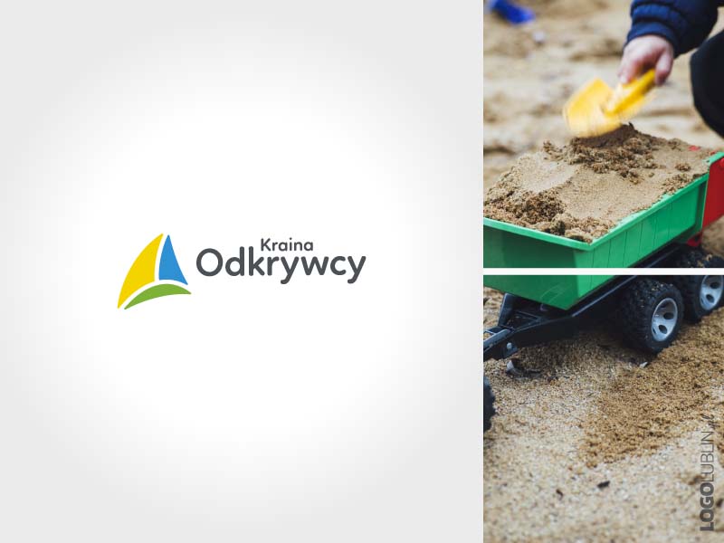 Projektowanie logo | logo wykonane dla ogólnopolskiej sieci żłobków i przedszkoli Kraina Odkrywcy Projektowanie logo | Logo sieci żłobków i przedszkoli Kraina Odkrywcy