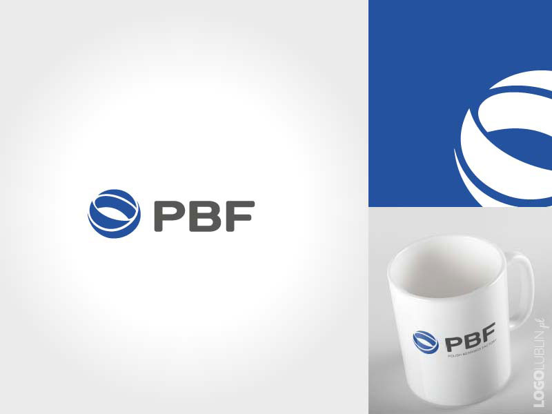 Projektowanie logo | logo opracowane dla firmy Polish Bearings Factory (PBF) Projektowanie logo | Logo Polish Bearings Factory (PBF)