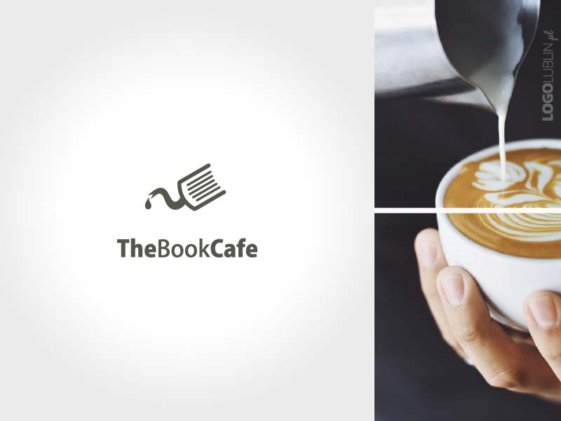 Projektowanie logo | logo zaprojektowane dla TheBookCafe Projektowanie logo | Logo TheBookCafe