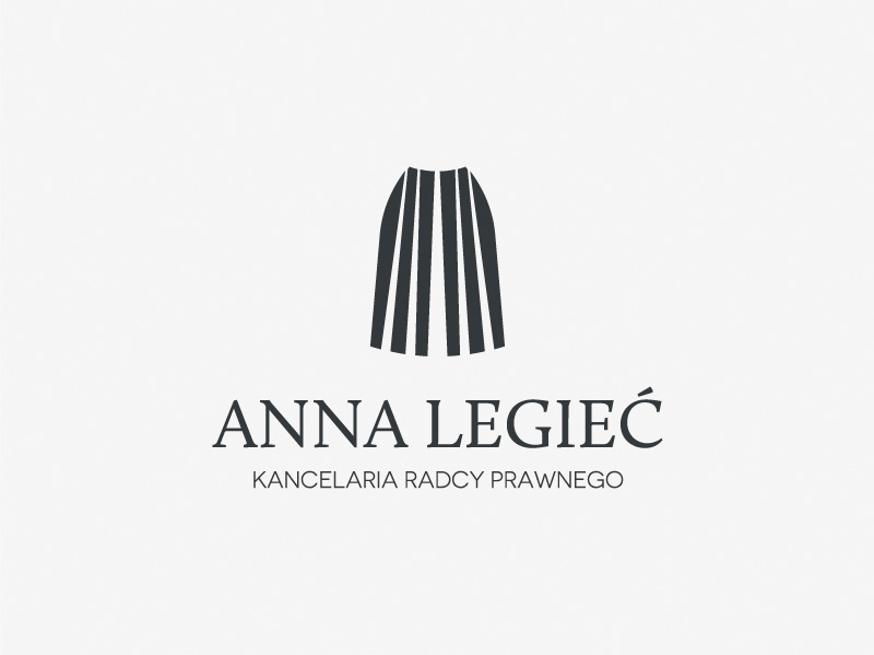 Bardzo dobre logo zaprojektowane dla dla Kancelarii prawnej z Lublina